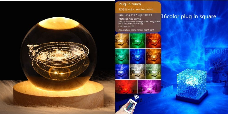 Water Ripple Ambient Night Light