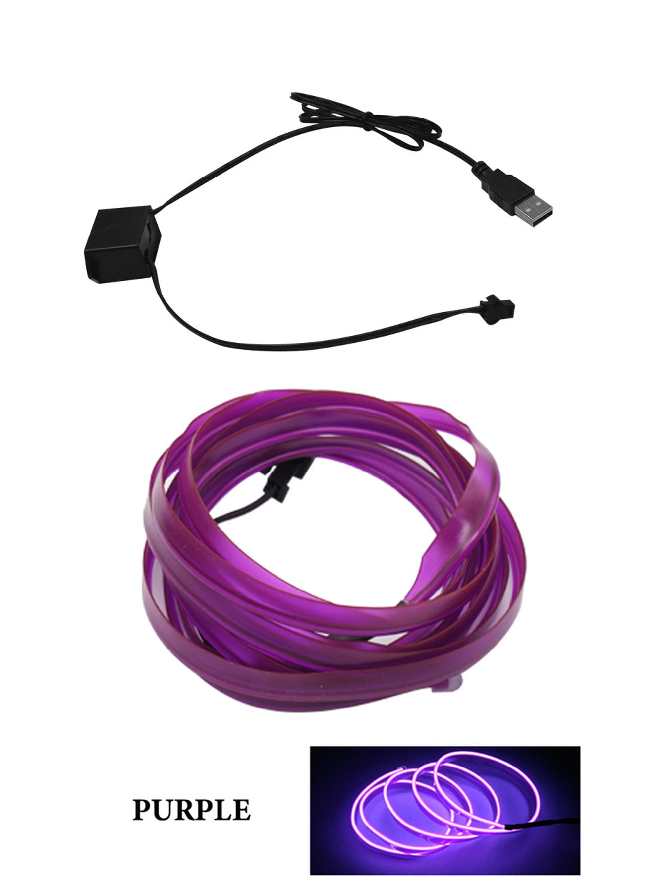 RGB Neon Car Strip Lights