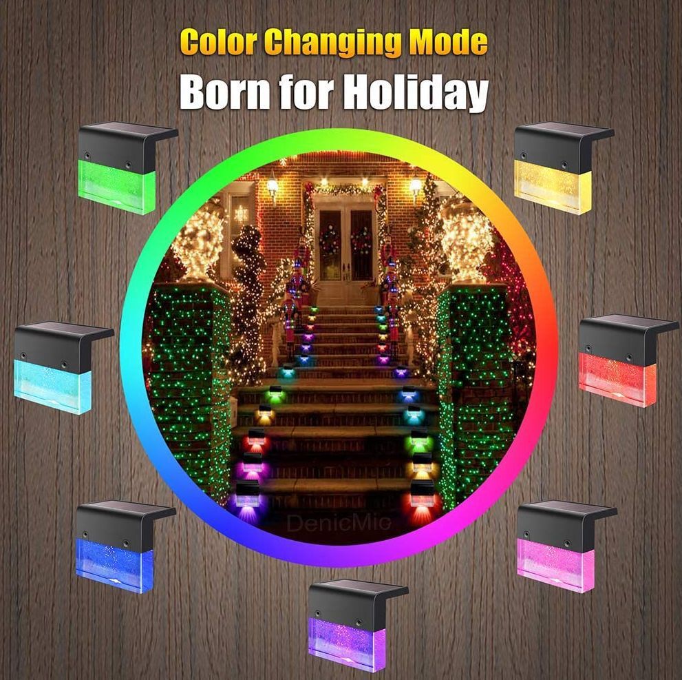 RGB LED Solar Light