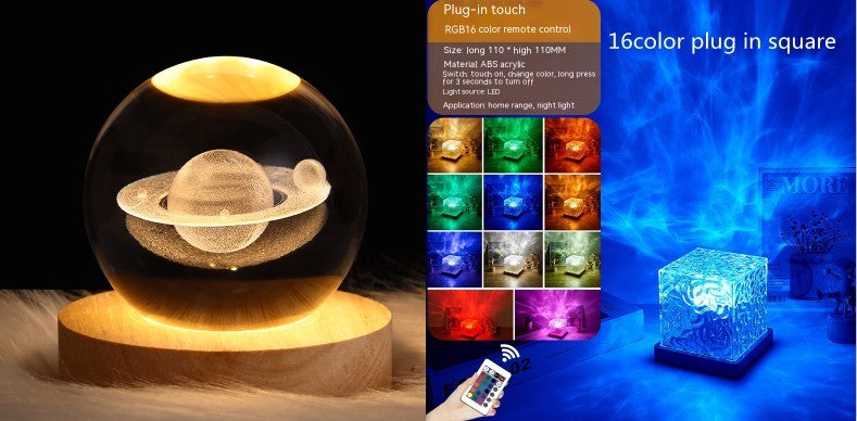 Water Ripple Ambient Night Light